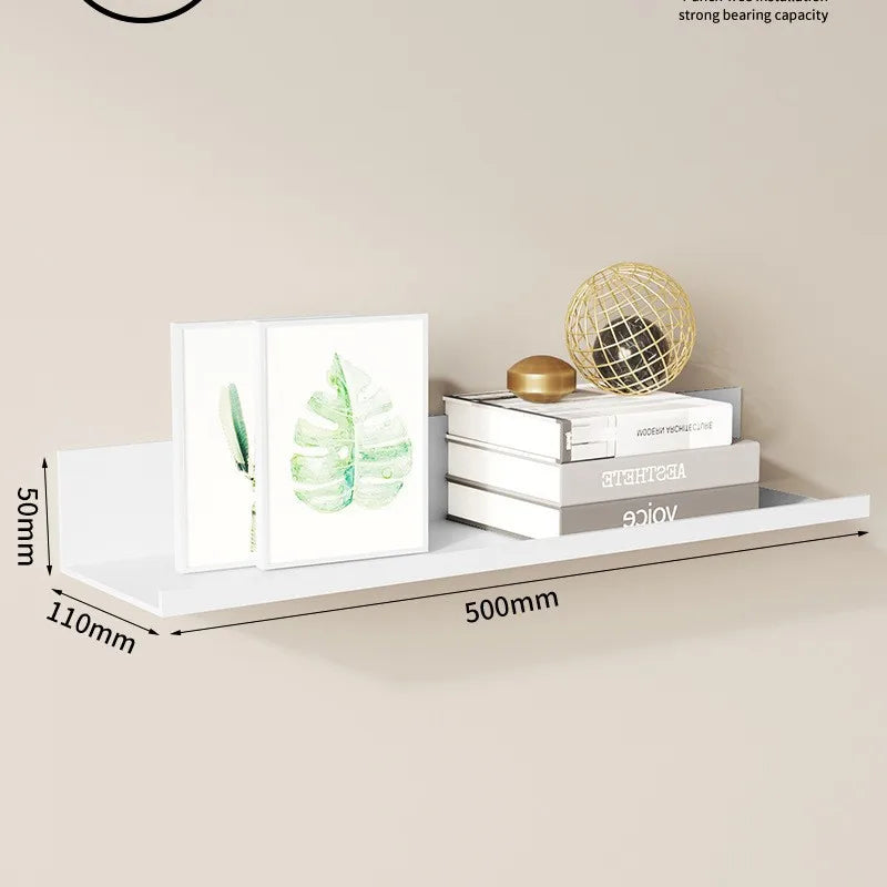 Ledge Shelf Picture Ledge Metal Wall Shelves Floating Shelves Book Shelves Kids Bookshelf Wall Mounted for Living Room Bedroom