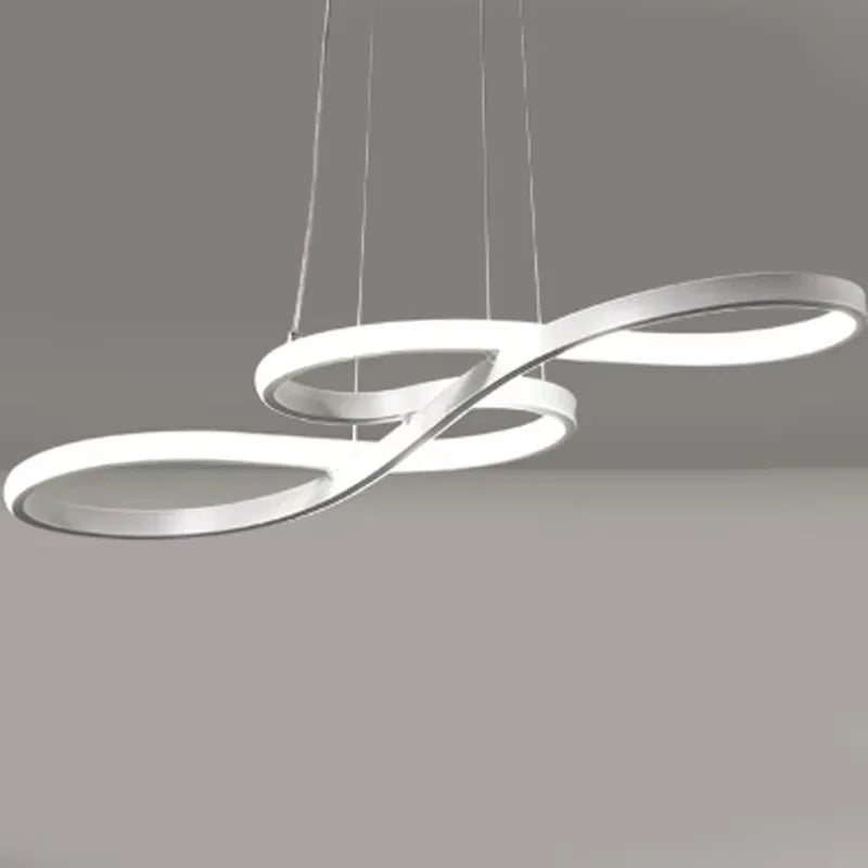 Modern Infinity Loop LED Chandelier