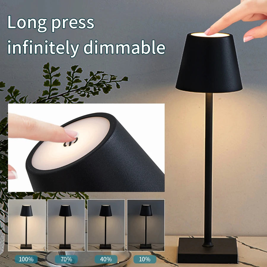 Series 02 Table Lamp – Architectural Bauhaus LED Bedside Table Light