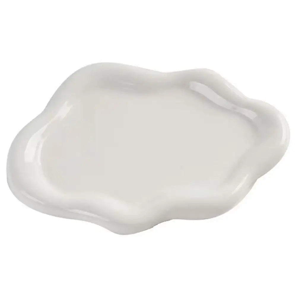 Jewellery Storage Tray Creative Cloud Shapes Plastic Trays Electroplated Jewellery Earrings Ring Display Plates