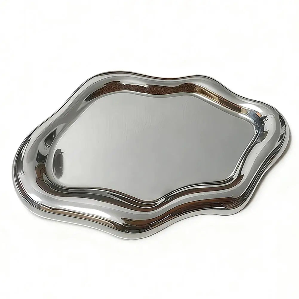 Jewellery Storage Tray Creative Cloud Shapes Plastic Trays Electroplated Jewellery Earrings Ring Display Plates