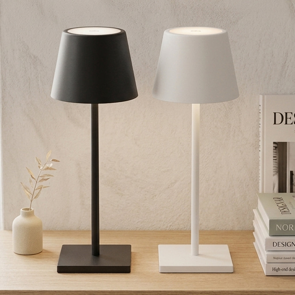 Series 02 Table Lamp – Architectural Bauhaus LED Bedside Table Light
